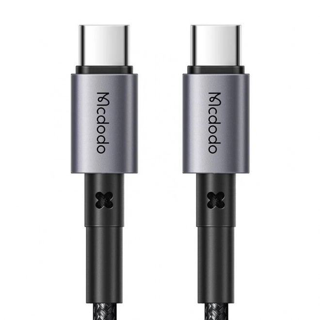USB-C til USB-C kabel 65W 1,5 m sort