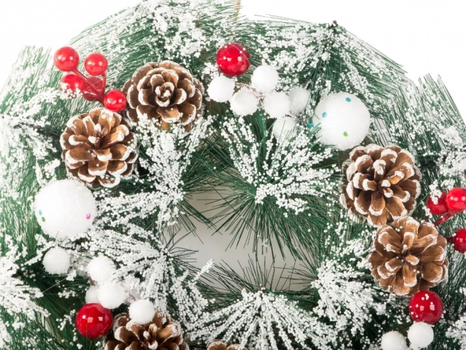 Julekrans julekrans juledekoration dør vindue