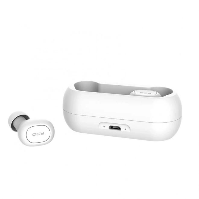 Trådløse høretelefoner TWS QCY T1C Bluetooth V5.0 (hvid)