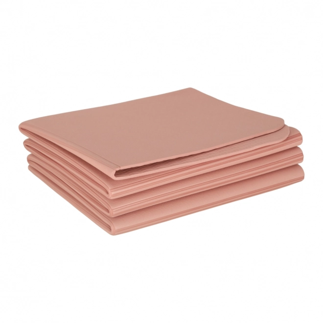 Foldbar yogamåtte 183x61x0,4 cm pink