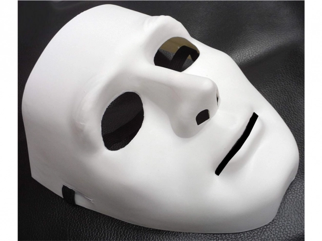 Hvid Halloween maske Myers
