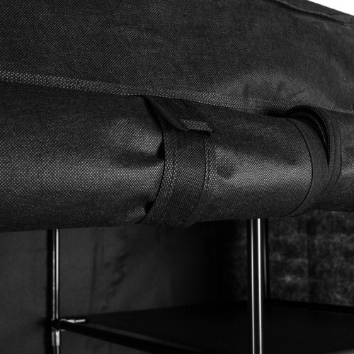 Foldbar stofgarderobe 170x170cm Ruhhy 23740