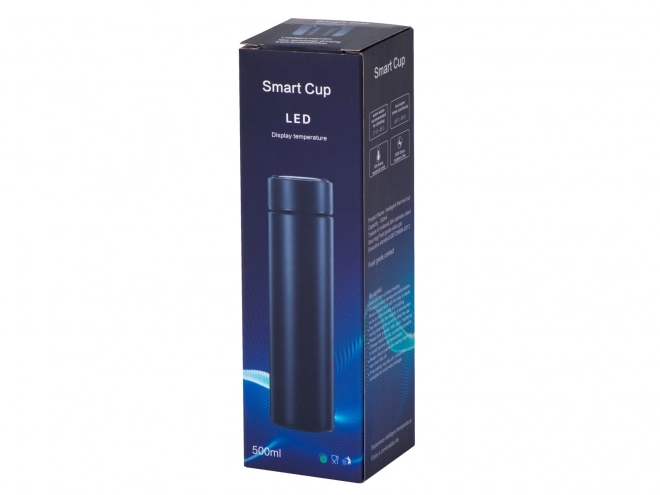 Termokrus med LED-display 500 ml sort
