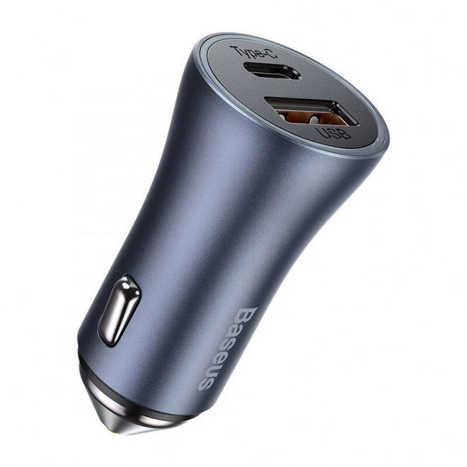 Biloplader Baseus med USB og USB-C, 40W