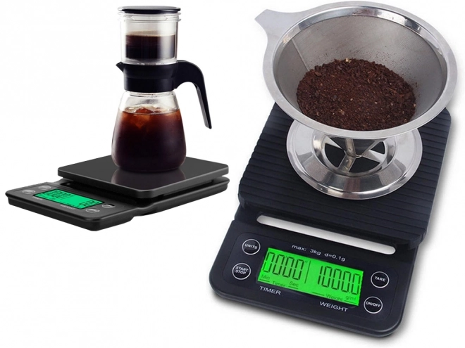 Elektronisk køkkenvægt til kaffe