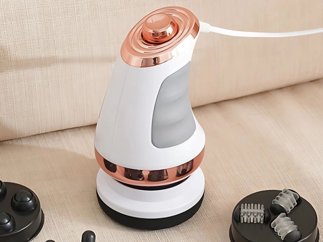 Massageapparat til kroppen mod cellulite