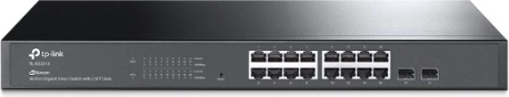 TP-Link JetStream smart switch 16× Gigabit + 2× SFP (TL-SG2218)