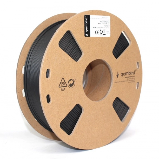 Filament til 3D-printere PLA PLUS/1,75 mm/sort
