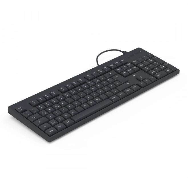 trådet tastatur Hama CK-100 sort