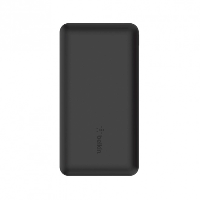 Powerbank 10 000mAh med USB A og C 15W sort