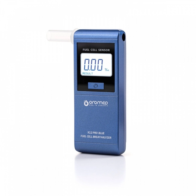 Blå elektrokemisk alkoholtester ORO-X12 Pro