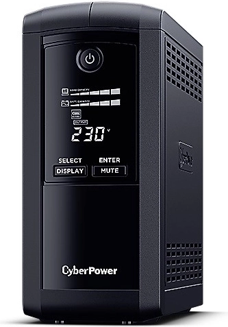 UPS-nødstrømsforsyning CyberPower 1000VA 550W LCD