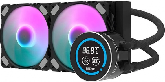 Vandkøler Darkflash DN-D240 sort