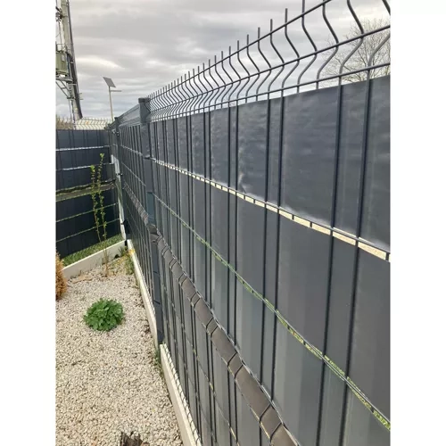 Bånd til hegn 19cmx35m 450g/m2 antracit 23696