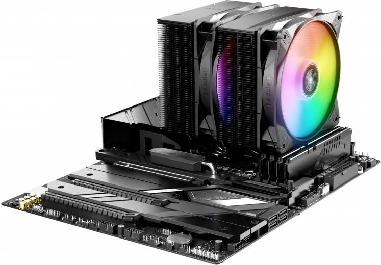 To 120 mm Light Wings LX-blæsere med ARGB