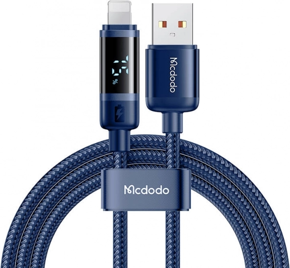Mcdodo USB-A til Lightning-kabel 100W 1,2 m blå