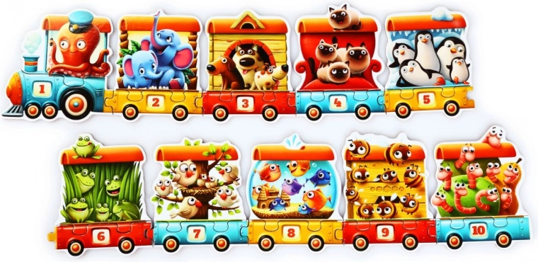 Læring af tallene 1–10 på en sjov måde