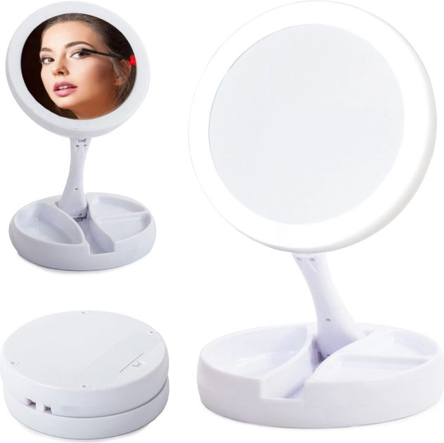 Klar LED-belysning og touch-kontrol