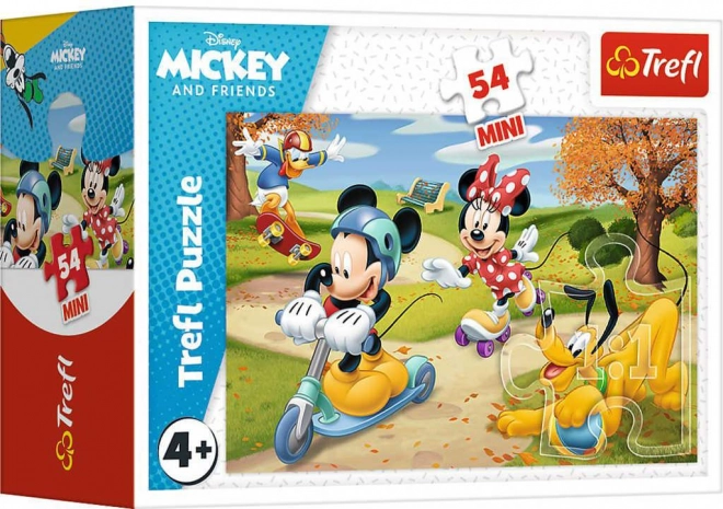 Puslespil MICKEY MOUSE 54 brikker – I parken