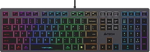 FStyler FX60H-tastatur med neonbaggrundsbelysning