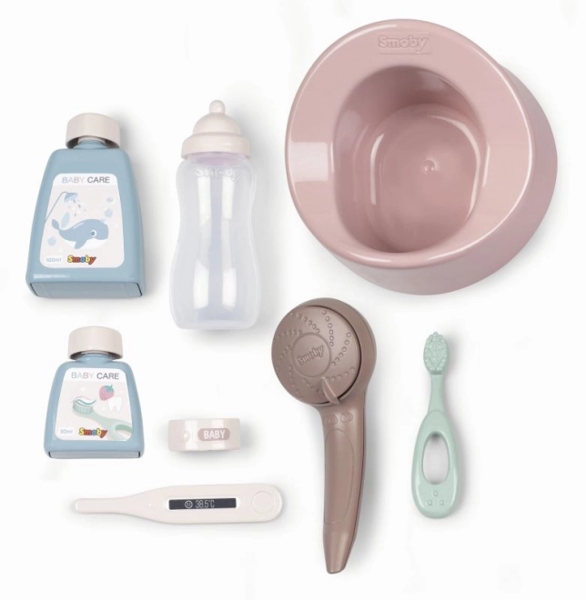Badekar til babyer med tilbehør Smoby Baby