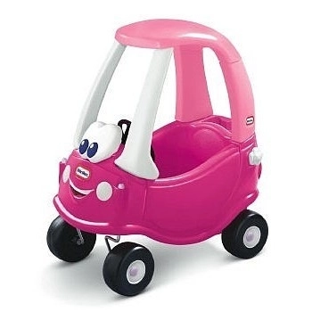 Cozy Coupe bil lyserød