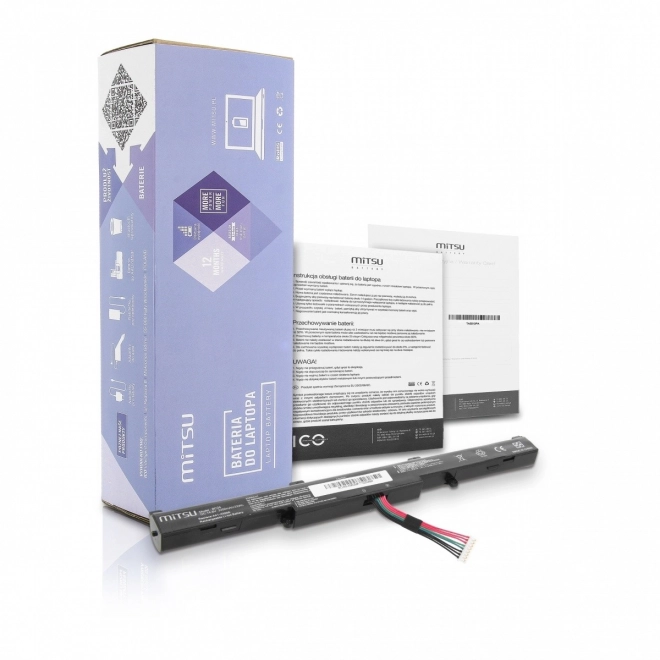 batteri til Asus A550E, K550E 2200 mAh (33 Wh) 14.4 - 14.8 V