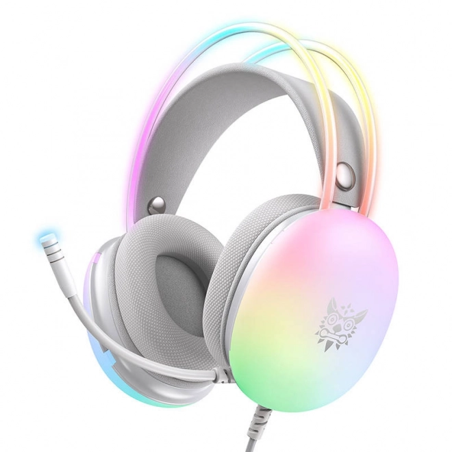 Gaming hovedtelefoner Onikuma X25 hvid