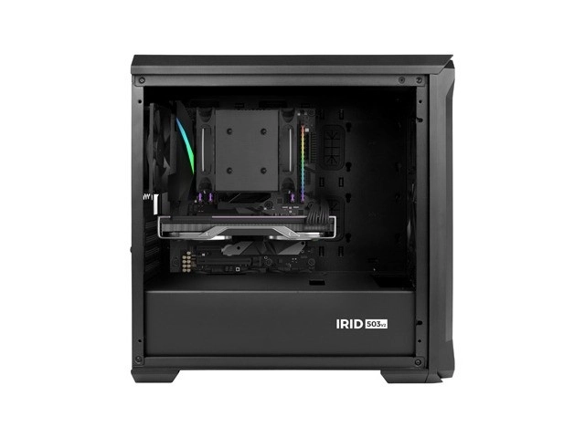 Computerkabinet Genesis Irid 503 V2 Micro Tower med vindue og USB 3.0