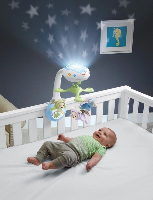 Fisher-Price Mobil over barnesengen - sommerfugle