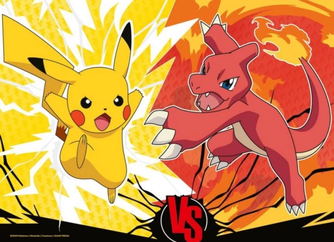 Pokémon puslespil 4x100 stykker