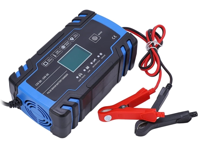 Automatisk biloplader med reparationsfunktion 12V 24V