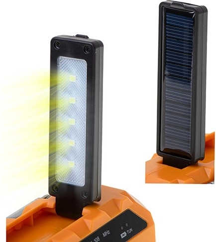 LED-lygte og SOS-alarm for sikkerhed