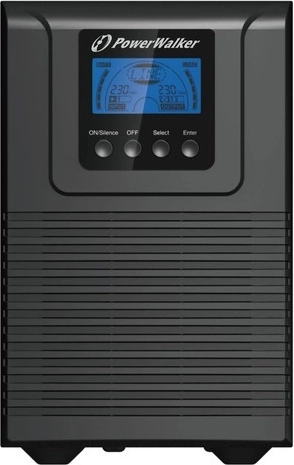 Nødstrømsforsyning 1000VA PowerWalker VFI TG med LCD, TOWER, EPO