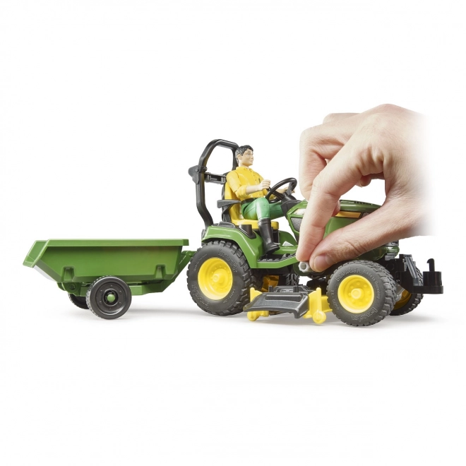 Bruder Havetraktor John Deere X949 med gartner