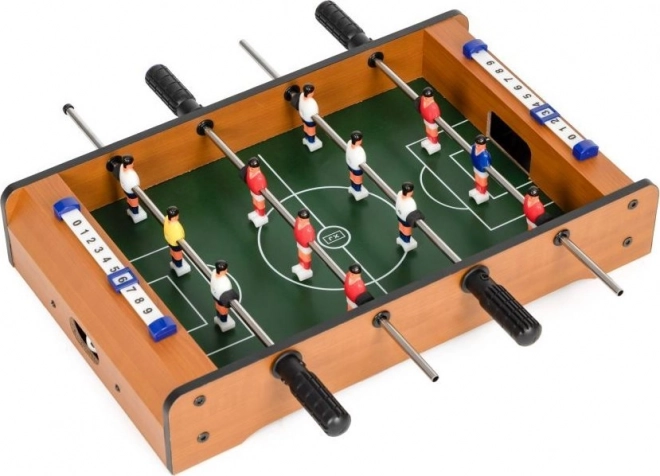 Mini bordfodbold i træ til børn