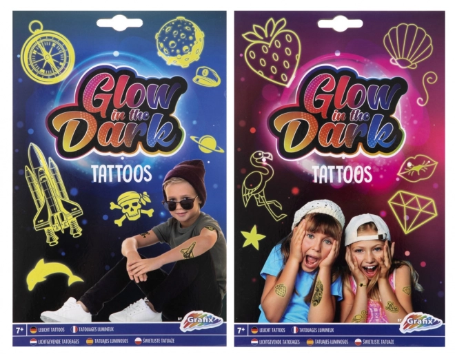 Tatoveringer der lyser i mørket
