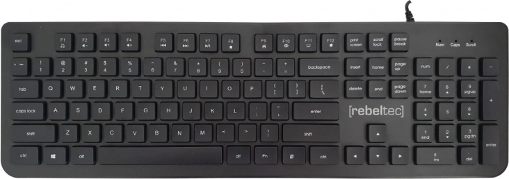 Usb fuldgyldigt multimedia-tastatur Solidero