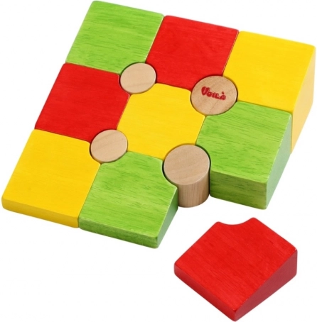 Voila træ 3D-puslespil former