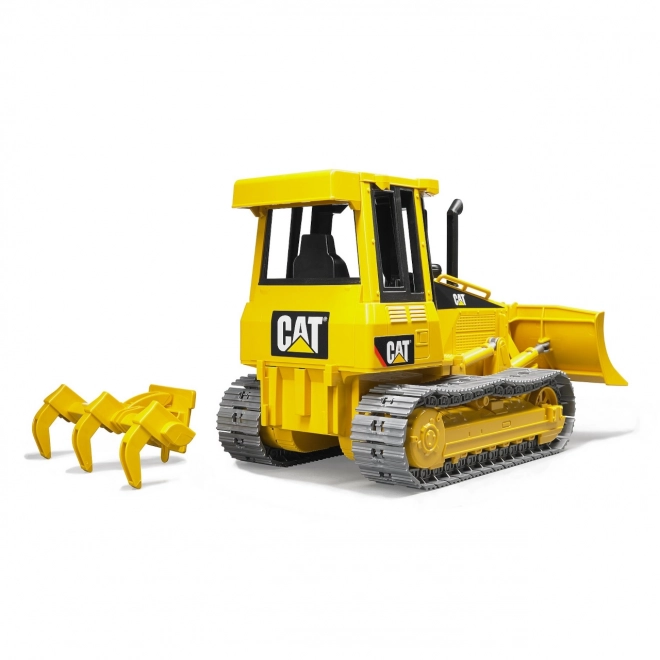 Lille bulldozer CAT fra Bruder