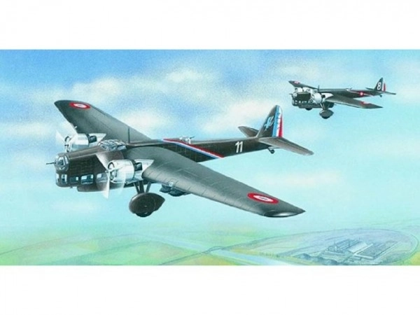 Model Amiot 143 i skala 1:72
