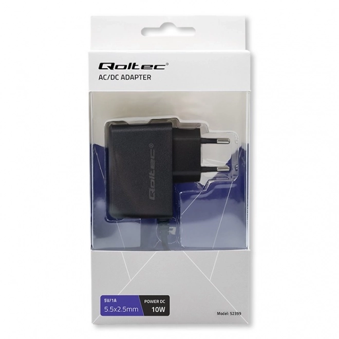 Qoltec strømforsyningsadapter 10W 5V 2A