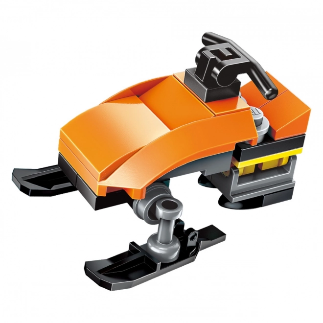 Qman Squros Ekstrem Foranderlig 2102-8 Sne Scooter Redfox 3i1