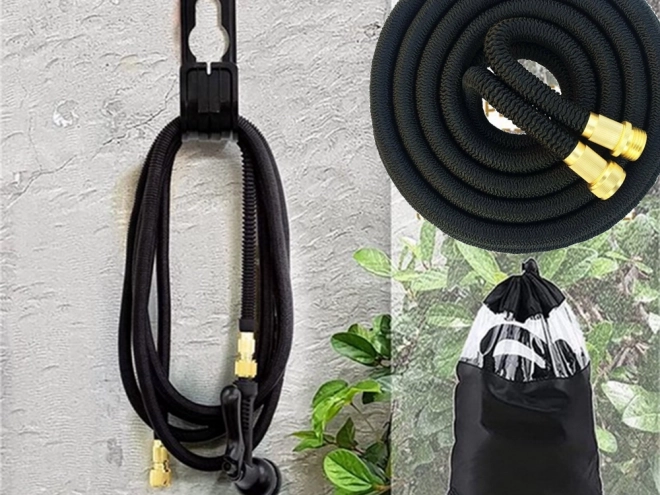 Havevandslange med multifunktionel sprayindstilling