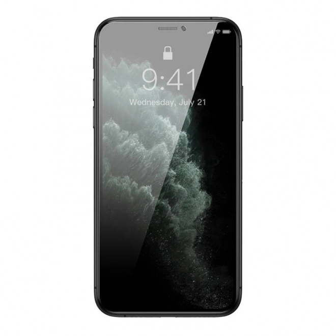 Baseus Crystal privatbeskyttelse hærdet glas til iPhone X/XS