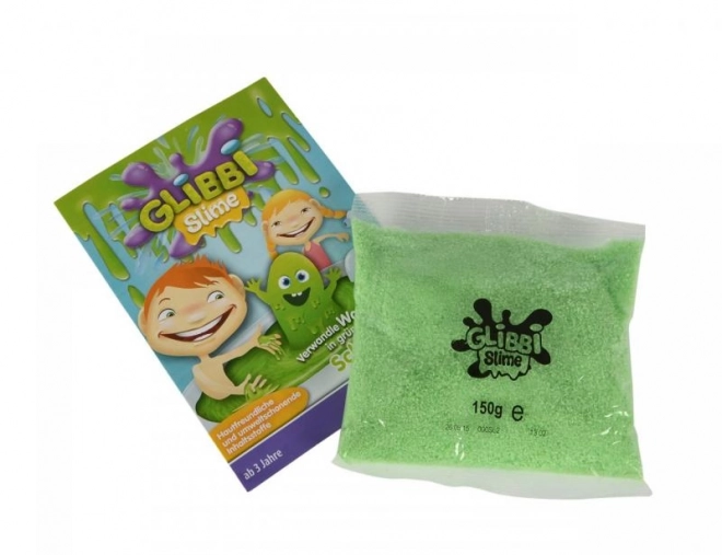 Glibbi Slime Sliz grøn