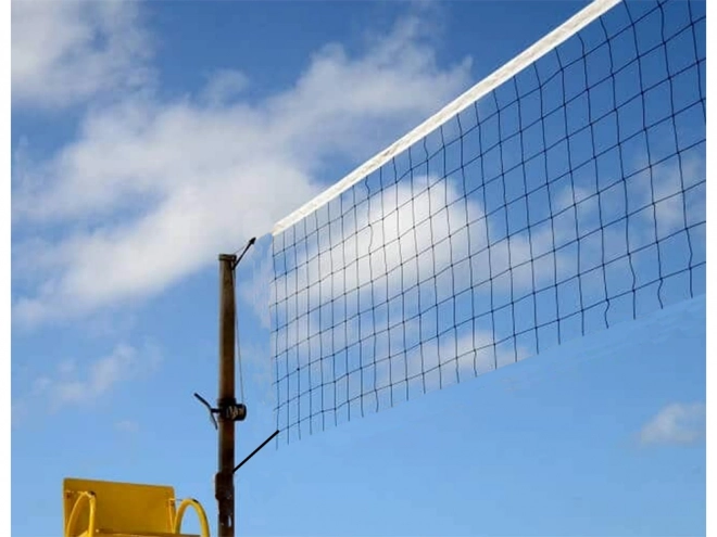 Volleyballnet sort 9,5 x 1 m