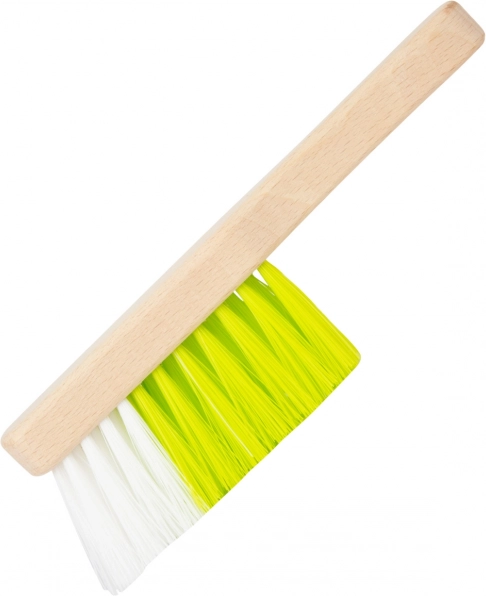 Holdbar kombination af træ og plast