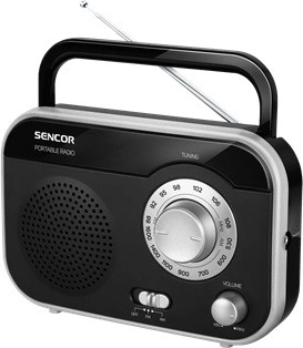Bærbar analog radio SRD 210BS