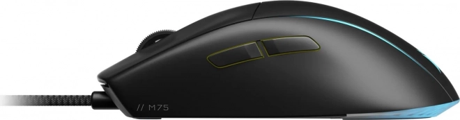 Gamingmus M75 RGB sort